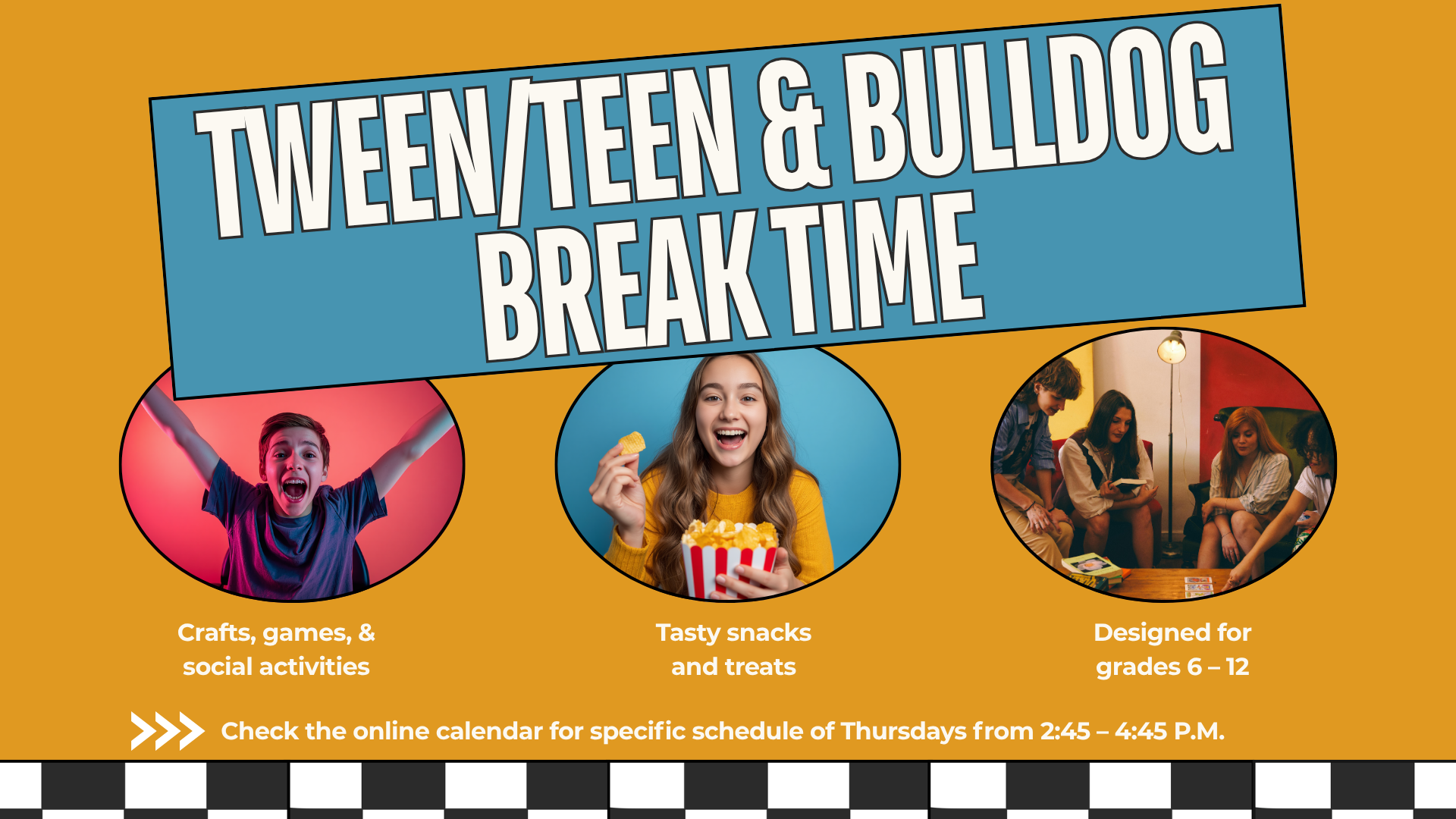 Tween Program Names Teen & Tween Programs – Vicksburg District Library