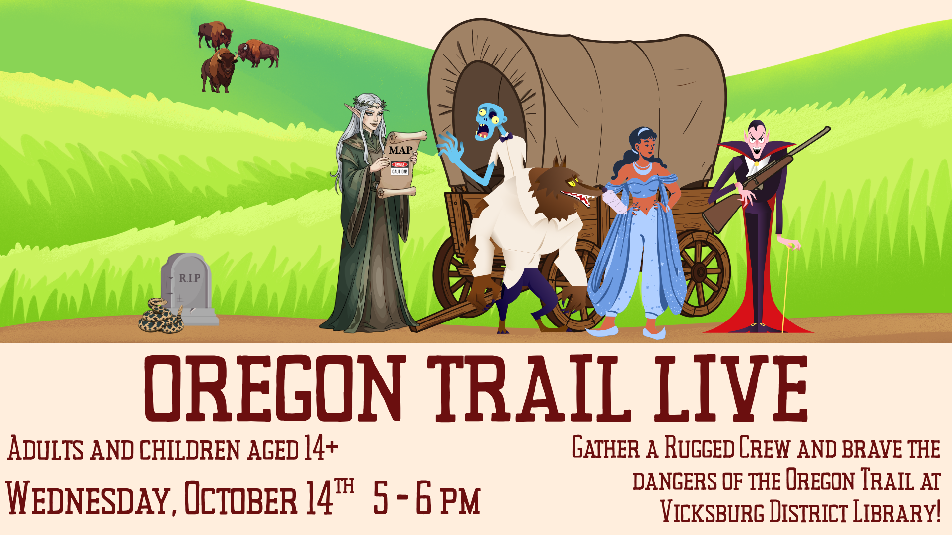 Oregon Trail Live - October 2026 - Presentation
